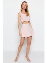 trendyol φούστα - ροζ - μίνι