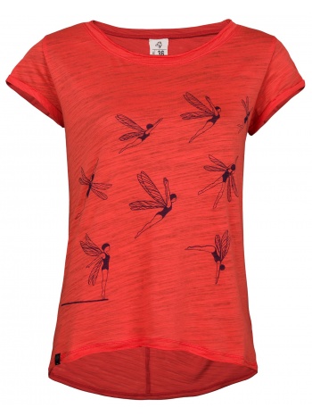 t-shirt woox salto volucer poppy red σε προσφορά