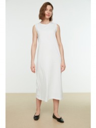 trendyol φόρεμα - λευκό - basic
