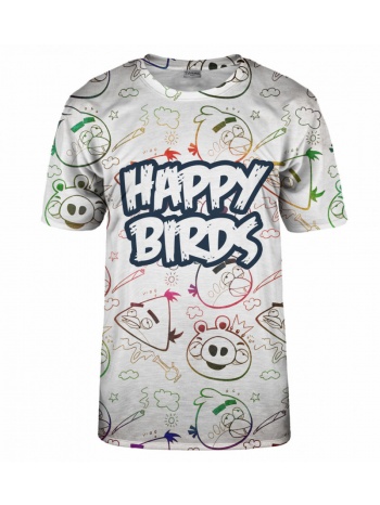 γλυκόπικρο t-shirt paris unisex`s happy birds tsh bsp300 σε προσφορά