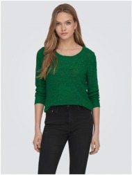 πράσινο γυναικείο πουλόβερ μονο geena - γυναικεία