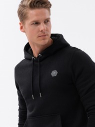 ombre men`s kangaroo hoodie - black