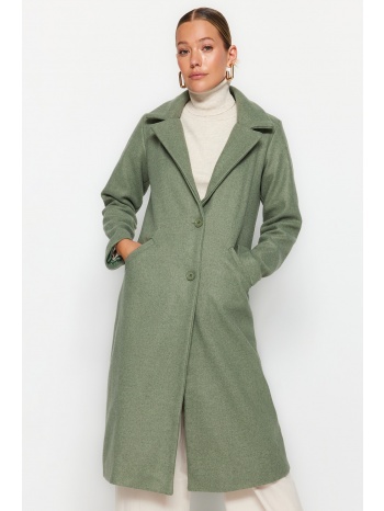 trendyol coat - πράσινο - βασικό σε προσφορά