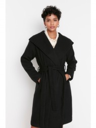 γυναικείο παλτό trendyol twoaw22kb0085/black