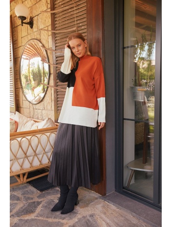 γυναικείο πουλόβερ trendyol color block σε προσφορά