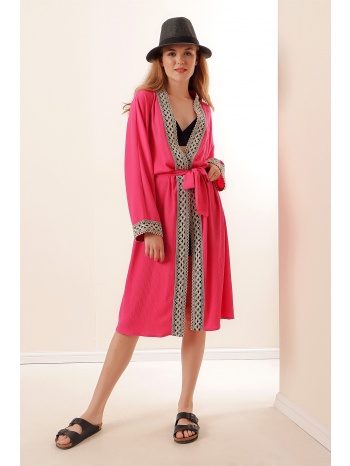 bigdart kimono &; caftan - ροζ - κανονική εφαρμογή σε προσφορά