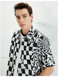 ανδρικό πουκάμισο koton patterned