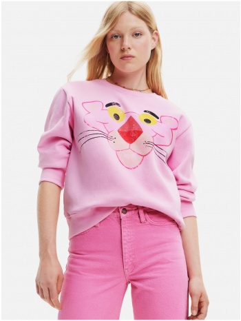 desigual pink panther γυναικείο φούτερ - γυναικεία σε προσφορά