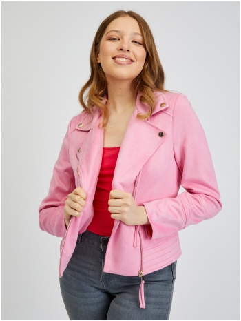 orsay pink γυναικείο μπουφάν δερματίνης σε σουέτ - γυναικεία σε προσφορά