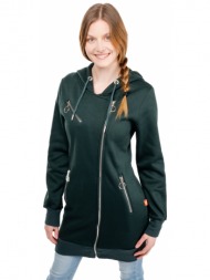γυναικείο stretched sweatshirt glano - σκούρο πράσινο