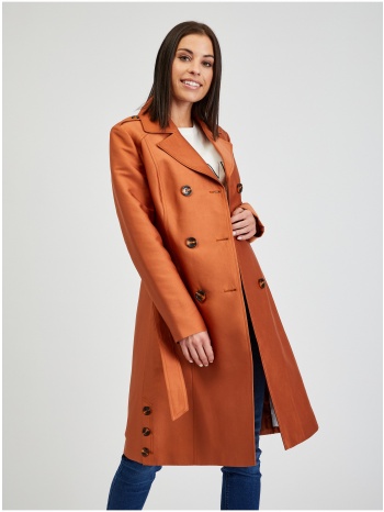 orsay brown ladies trench coat - γυναικεία σε προσφορά