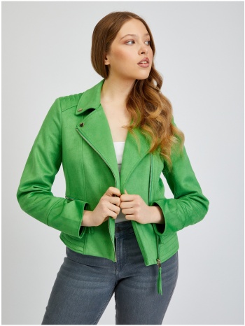 orsay green γυναικείο μπουφάν δερματίνης σε σουέτ  σε προσφορά