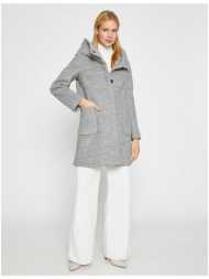 γυναικείο παλτό koton gray