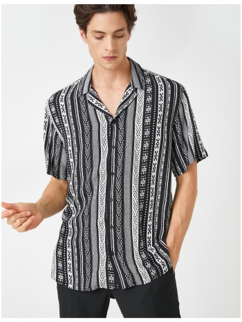 πουκάμισο koton - schwarz - κανονική εφαρμογή σε προσφορά