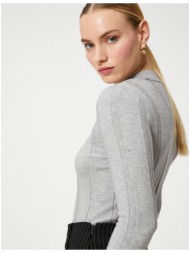 koton soft textured sweater turtleneck