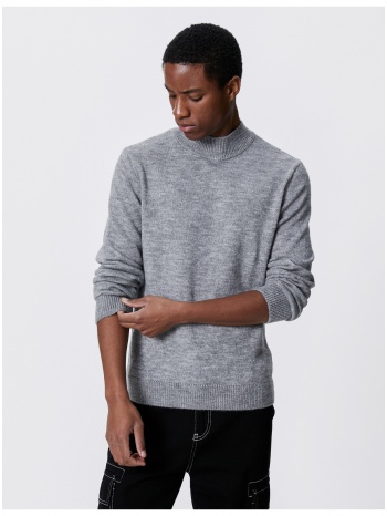 koton basic knitwear sweater half turtleneck slim fit σε προσφορά