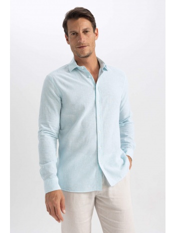 defacto modern fit long sleeve shirt σε προσφορά