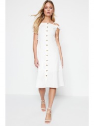 trendyol φόρεμα - λευκό - a-line