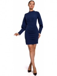 φτιαγμένο από συναίσθημα γυναικείο φόρεμα m546 navy blue