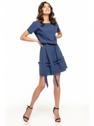 tessita γυναικείο φόρεμα t267 4 σκούρο μπλε