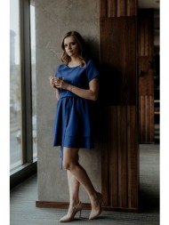 tessita γυναικείο φόρεμα t374 4 σκούρο μπλε
