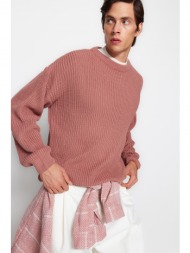 trendyol πουλόβερ - ροζ - oversize