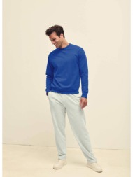 blue men`s sweatshirt lightweight set-in-sweat sweat fruit of the loom