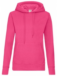 pink hooded sweat fruit of the loom