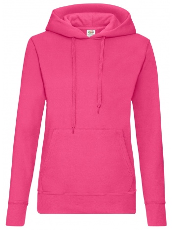pink hooded sweat fruit of the loom σε προσφορά