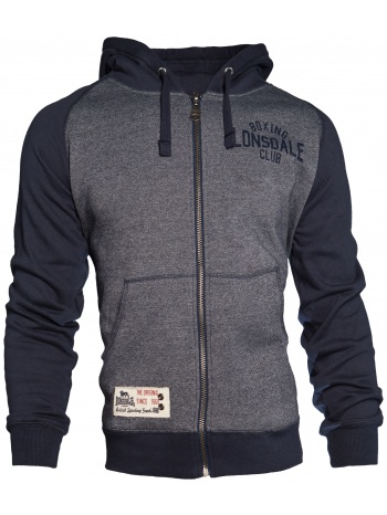 lonsdale men`s hooded zipsweat jacket slim fit σε προσφορά
