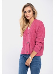 volcano woman`s sweater s-foxy l21157-w24 pink melange