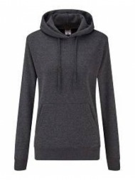 anthracite hooded sweat fruit of the loom