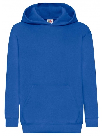 blue children`s sweatshirt classic kangaroo fruit of the σε προσφορά