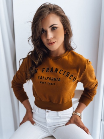 women`s sweatshirt with san francisco print red dstreet z σε προσφορά
