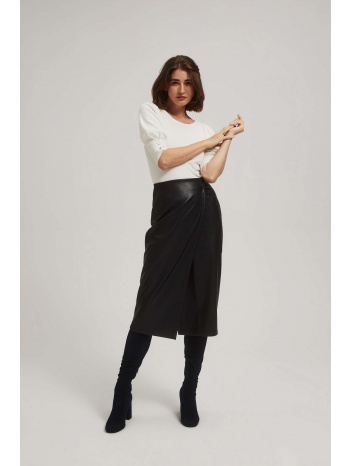 midi skirt made of imitation leather σε προσφορά