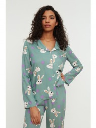γυναικείες πιτζάμες trendyol rabbit patterned