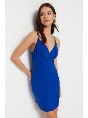 trendyol φόρεμα - μπλε - bodycon σε προσφορά