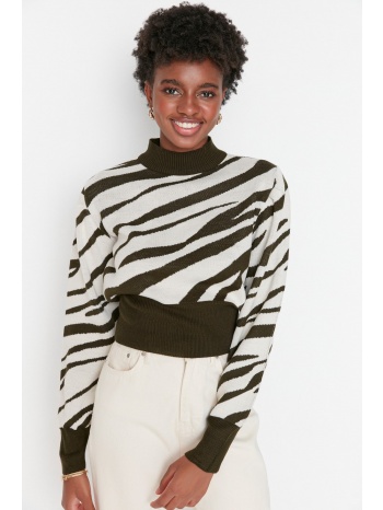 γυναικείο πουλόβερ trendyol zebra patterned σε προσφορά