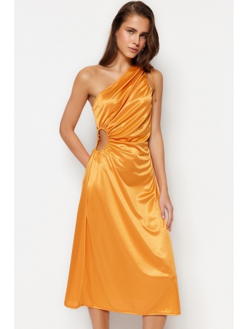 trendyol φόρεμα - πορτοκαλί - bodycon σε προσφορά