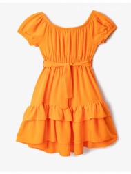 koton φόρεμα - πορτοκαλί - σούφρα και τα δύο