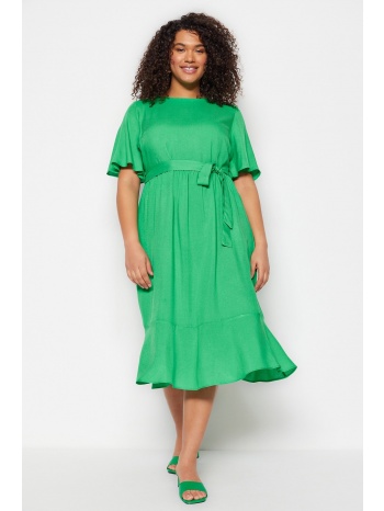 γυναικείο φόρεμα trendyol tbbss23ah00059/green σε προσφορά
