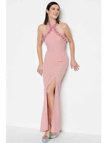 trendyol βραδινό &; prom φόρεμα - ροζ - shift σε προσφορά
