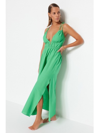trendyol φόρεμα - πράσινο - smock φόρεμα σε προσφορά