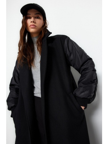 trendyol coat - μαύρο - basic σε προσφορά