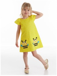 κοριτσίστικο φόρεμα denokids cff-21y1-009/yellow