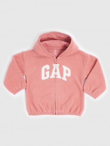 gap βρεφικό φλις φούτερ με λογότυπο - κορίτσια σε προσφορά