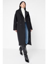 trendyol coat - μαύρο - basic