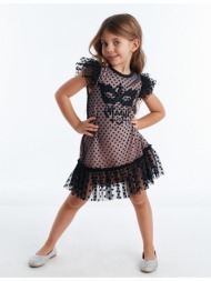 κοριτσίστικο φόρεμα mushi ms-20y1-060/black
