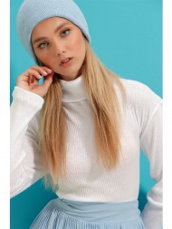 trend alaçatı stili γυναικείο λευκό ζιβάγκο κοτλέ basic crop μπλούζα σώματος