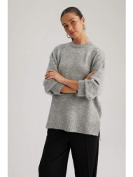 defacto relax fit crew neck tunic